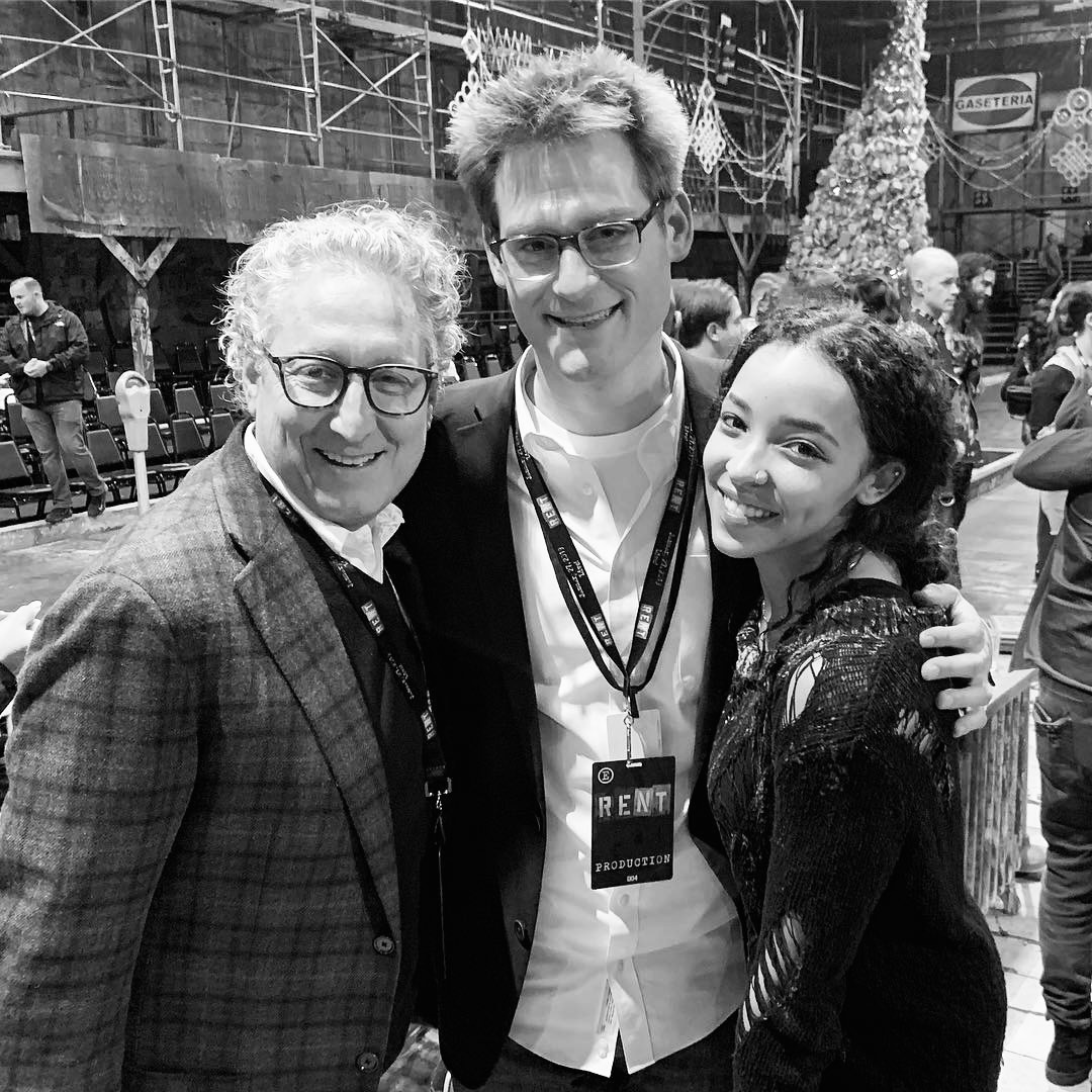 Kenneth Ferrone with collaborators behind the scenes